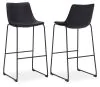 Ashley Furniture D372-630 Ashley Furniture D372-630 Centiar - Tall UPH Barstool (Set of 2) - Black
