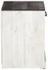 Ashley Furniture EB4121-291 Shawburn - One Drawer Night Stand - Open Cubby - White / Black / Gray