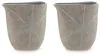 Ashley Furniture A2000607 Ashley Furniture A2000607 Ardenley - Vase (Set of 2) - Antique Gold Finish 10.5