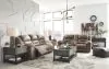 Ashley Furniture 39905/87/96/98 Ashley Furniture 39905/87/96/98 Stoneland - 3 Pc. - Power Sofa, Loveseat, Rocker Recliner - Fossil