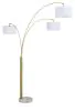 Ashley Furniture L725169 Valo - Metal Arc Lamp - Gold Finish