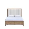 New Classic 00-B2123S-300 New Classic 00-B2123S-300 Anika - Storage 5/0 Queen Bed Only - White / Natural