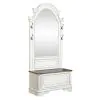 Liberty Furniture 244-OT-2PCS Magnolia Manor - 2 Piece Hall Tree - Antique White