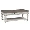 Liberty Furniture 244-OT1010 Magnolia Manor - Rectangular Cocktail Table - Antique White