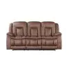 New Classic U2505-30-BRW New Classic U2505-30-BRW Morello - Sofa With Dual Recliner - Brown