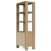 Riverside Furniture 91048 Davie - Entertainment Pier Unit - Light Brown