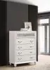 CoasterEveryday 205895 Barzini - 5-Drawer Bedroom Chest - White
