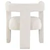 Coaster Fine Furniture 902881 Petra - Boucle Upholstered Accent Side Chair - White