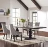 CoasterEssence 121231-S5G Phelps - 5 Piece Rectangular Dining Table Set - Distressed Noir