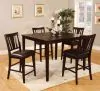 Furniture of America CM3325PC-2PK Bridgette - Counter Height Chair (Set of 2) - Espresso