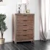 Furniture of America CM7360C Wynton - Chest - Weathered Light Oak