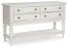 Benchcraft® D795-60 Montelaine - Dining Room Server - Antique White