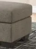 Benchcraft® 3020414 Triston-Peaks - Ottoman - Suede