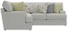Jackson Furniture Industries 2340/62/42-28 Jackson Furniture Industries 2340/62/42-28 Stockbridge - 2 Piece Sectional With Comfort Coil Seating And 9 Accent Pillows Included - Slate