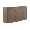 Liberty Furniture 306-BR31 Liberty Furniture 306-BR31 South Bend - 6 Drawer Dresser - Burnished Clay