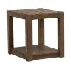 Liberty Furniture 449-OT1021 Liberty Furniture 449-OT1021 Broadmore - Square Chairside Table - Cobblestone Brown