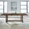 Liberty Furniture 105-CD-TRS Harmony - Trestle Table - Brownstone