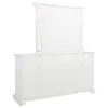 Coaster Fine Furniture 215873M Mckinney - 6-Drawer Bedroom Dresser With Mirror - Vintage White