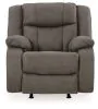 Ashley Furniture 6880425 First Base - Rocker Recliner - Gunmetal