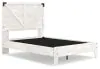 Ashley Furniture EB4121B2 Shawburn - Full Panel Platform Bed - Whitewash