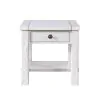 New Classic T3883-20 New Classic T3883-20 Dorsey - 1 Drawer End Table -White
