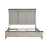 Liberty Furniture 457-BR-KMT Liberty Furniture 457-BR-KMT Ivy Hollow - King Mantle Bed - Weathered Linen / Dusty Taupe