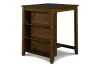 New Classic D1701-32S-BRN New Classic D1701-32S-BRN Gia - Counter Table With 2 Chairs & Storage Shelf - Brown