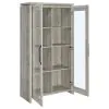 CoasterEssence 950783 Alejo - 2 Door Engineered Wood Tall Cabinet - Gray Driftwood