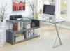 Furniture of America CM-DK6131GY Bronwen - Computer Desk - Gray