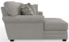 Jackson Furniture Industries 3345/75/42-26 Jackson Furniture Industries 3345/75/42-26 Livingston - 2 Piece Sofa Chaise With Comfort Coil Seating And 6 Accent Pillows Included (LSF Chaise) - Linen