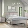 Intercon SM-BR-8865KS-RWH-C Intercon SM-BR-8865KS-RWH-C San Mateo - King Storage Bed - Rustic White