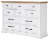 Benchcraft® B844-31 Ashbryn - Dresser - White / Natural