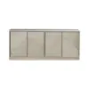 Liberty Furniture 2200P-AC1000 Liberty Furniture 2200P-AC1000 Dahlia - Accent Console - Champagne Silver