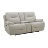 Liberty Furniture 7008GF-23P Cameron - Loveseat With Console P3 & ZG - Nathan Ginger