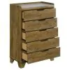 Coaster Fine Furniture 222975 Henderson - 5-Drawer Bedroom Chest Of Drawers - Medium Oak