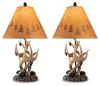 Ashley Furniture L316984 Derek - Poly Table Lamp (Set of 2) - Brown
