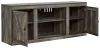 Ashley Furniture EW0440-268 Ashley Furniture EW0440-268 Wynnlow - LG TV Stand w/Fireplace Option - Gray