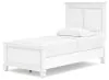 Ashley Furniture B680/31/36/52/53/86 Ashley Furniture B680/31/36/52/53/86 Fortman - 5 Pc. - Dresser, Mirror, Twin Panel Bed - White