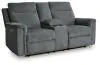 Ashley Furniture 33202/87/96/98 Ashley Furniture 33202/87/96/98 Barnsana - 3 Pc. - Power Reclining Sofa, Power Reclining Loveseat, Power Rocker Recliner - Gravel
