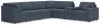 Ashley Furniture 92121S32 Ashley Furniture 92121S32 Modmax - 7-Piece Sectional With Storage Console And Raf Corner Chair - Ink