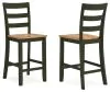 Ashley Furniture D401-124 Ashley Furniture D401-124 Gesthaven - Barstool (Set of 2) - Natural / Green