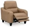 Ashley Furniture U6600013 Mosswell - Power Recliner With Adj Headrest - Toffee