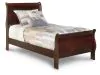 Ashley Furniture B376B5 Ashley Furniture B376B5 Alisdair - Twin Sleigh Bed - Dark Brown
