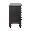 Liberty Furniture 615-BR62-B Americana Farmhouse - Bedside Chest With Charging Station - Black