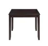 New Classic D1701-548-EBY New Classic D1701-548-EBY Gia - 5 Piece Rectangle Dining Set (Table & 4 Chairs) - Ebony