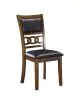 New Classic D1701-20-BRN New Classic D1701-20-BRN Gia - Dining Chairs (Set of 2) - Brown - Faux Leather