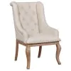 CoasterEssence 110293 Brockway - Upholstered Arm Chair (Set of 2) - Barley Brown