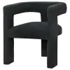 Coaster Fine Furniture 902882 Petra - Boucle Upholstered Accent Side Chair - Black