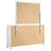 CoasterEveryday 205893M Barzini - 7-Drawer Dresser With Mirror - White