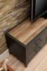 Furniture of America CM5904-TV-62 Galway - TV Stand - Gray / Natural Tone